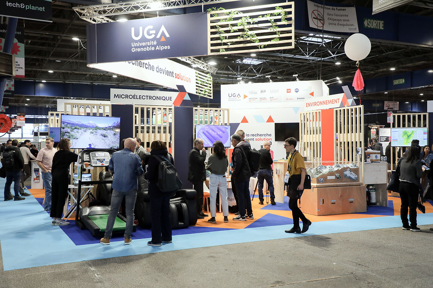 Le stand proposé par l'UGA lors de l'édition 2026 de Tech&Fest.